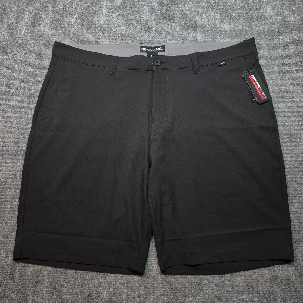 TravisMathew Starnes Heater‎ Series Golf Shorts Mens 42 Black 1MQ081 NWT